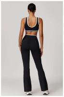 Conjunto de Yoga de 2 Piezas Trajes de Entrenamiento de Poliéster para Fitness - details 46