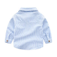 Conjunto de dos piezas de camisa de manga larga y overol estilo coreano para bebé, ropa formal para niños, oferta caliente de otoño. - details 2