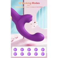 Potente consolador vibrador de 20 velocidades, succionador de clítoris femenino, estimulador de clítoris al vacío, movimiento de dedos, productos para adultos, juguete sexual para mujeres - details 1