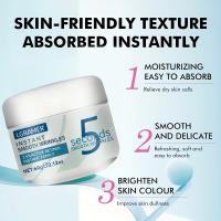 LGRAMER Crema facial de 5 segundos Regenera la piel Hidrata la barrera Mejora la piel áspera Cuida la piel Reduce las ojeras debajo de los ojos - details 3