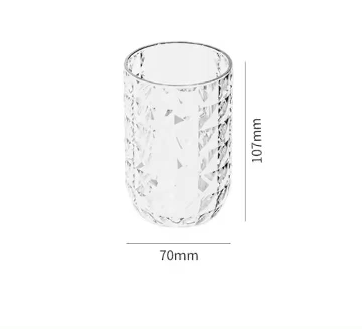 Tazas de tocador tazas de cepillo herramientas de dientes tazas de cepillo de dientes conjuntos de cilindro premium sense portátiles tocador doméstico pasta de dientes copas de enjuague bucal - 1