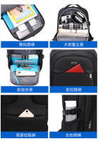 Nueva mochila, mochila informal de gran capacidad para hombres, bolsa multifuncional para ordenador de viaje de negocios, mochila para estudiantes de secundaria y secundaria - details 5