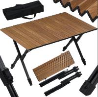 Mesa de Camping Plegable Ligera con Bolsa de Almacenamiento Picnic al Aire Libre Ajustable a Tus Alturas Barco de Barbacoa para Jardín - details 1