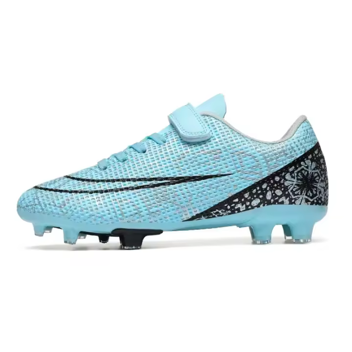 Zapatos de fútbol para niños de Society, botas deportivas de cuero impermeables ultraligeras, zapatillas de entrenamiento Unisex para primavera/verano - 1