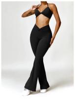 Conjunto de Yoga para Mujeres 2 Piezas Traje de Gimnasio Ropa Deportiva Sujetador de Cintura Alta Pantalones Cortos Leggings de Yoga Material de Nylon Adecuado para Primavera/Verano - details 23