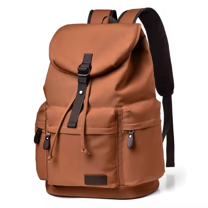 Mochila de Lona Elegante Impermeable Multifuncional para Portátil 15.6", Diseño Profesional Ligero - 1