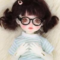 Mini gafas de plástico para muñeca, accesorio para muñeca en miniatura multicolor, adorno para muñeca - details 5