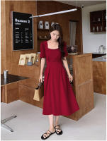 Vestido Elegante de Tencel Chiffon para Mujer Primavera-Verano Ajuste Franco Largo Adelgazante - details 9