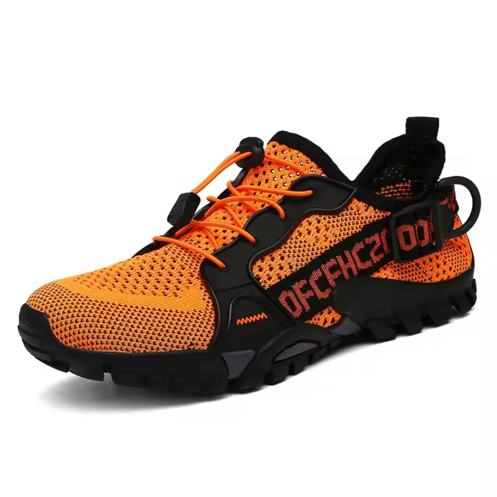 Zapatos de senderismo suaves y ligeros antideslizantes para hombre y mujer, zapatillas transpirables para caminar en la playa, zapatillas de entrenamiento, talla 36-47 - 1