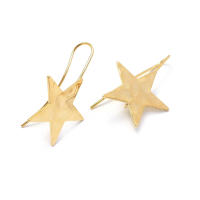 Ganchos de Pendientes de Estrella de Bronce de Alta Calidad Diy Joyería Hazte Tú Samex 18K Oro Color Brass Accesorios de Collar y Pendientes para Mujeres - details 34