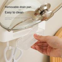 Soporte para tapa de olla con ventosa para colgar en la pared, sin perforaciones, soporte para tabla de cortar con buena carga, ahorro de espacio estable - details 4
