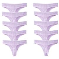 5 unids/set de bragas de mujer, ropa interior de algodón a rayas, tangas deportivas sexis, lencería cómoda, tangas suaves y calientes - details 17