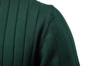 Cárdigan con cuello en V para hombre, suéter de manga larga, Chaqueta de punto con ribete de Color de contraste de moda - details 16