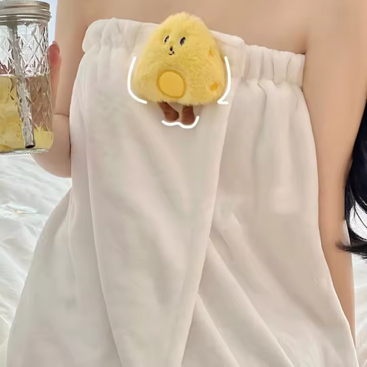 Toalla de baño de lana de Coral gruesa creativa, toalla de natación suave de alta calidad, cómoda y bonita toalla de baño absorbente para el hogar - 1