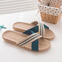 Zapatillas de Lino Antideslizantes para Hombres Pantuflas de Playa para el Hogar - details 3