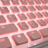 Korean Pudding Keycap Transparent Set PBT Shine Through Backlit Keycaps OEM Profile For MX Switch nical Keyboard - details 0
