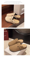 Nuevas sandalias versátiles de estilo retro para hombre y mujer con suela gruesa de corcho, tipo bolso, para parejas, pantuflas de una sola pieza. - details 15