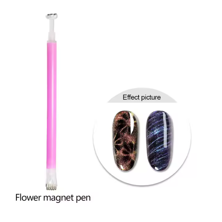Pluma Magnética Multifuncional para Uñas de Marca Arte Clavo Effecto Ojos de Gato  Strong Effect Tipo de Artículo Belleza - 1