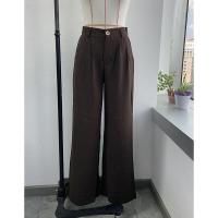 Cargo de cintura alta para mujer Pantalones rectos primavera-otoño - details 28