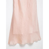 BUNO-vestido Midi plisado con volantes y espalda descubierta para mujer, moda rosa, tirantes finos Vintage con cuello en V, vestidos elegantes para mujer - details 6