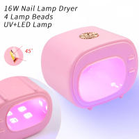 Lámpara UV LED Mini 16W Secador de Esmalte de Uñas Portátil Herramientas y Equipo de Manicura Belleza - details 3
