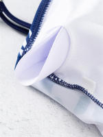 Bañador ajustado de una pieza para mujer, traje de baño Sexy con tirantes, Monokini con espalda descubierta, para playa, 2024 - details 10