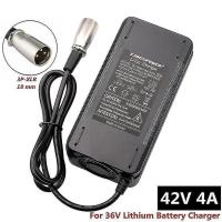 Cargador de litio para bicicleta eléctrica de 42v 4a para paquete de batería de iones de litio de 36v con XLR de 3 pines - details 0