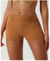 Pantalones cortos deportivos plisados para Yoga, ropa exterior cómoda y transpirable, para correr y Fitness - details 7