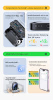 Receptor y transmisor de Audio multipunto 2 en 1, Bluetooth 5,4, 3,5mm, AUX, HIFI, HD, adaptador inalámbrico de avión de baja latencia con micrófono - details 2