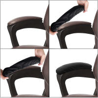 1 par de fundas para brazos de silla de oficina, funda elástica de LICRA resistente a las manchas, a prueba de polvo, para brazo de silla de ordenador - details 3
