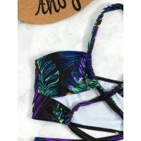 2025 Bikini con cuello cruzado, traje de baño hueco y vestido de playa, traje de baño sexy de 3 piezas para mujer, ropa de playa acolchada, natación de verano - details 14