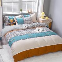 Funda nórdica sencilla para edredón, Sábana de cama individual, doble, Queen, King Size, fundas de almohada, 3 piezas - details 14