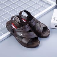 Zapatillas de verano para hombres de mediana edad, zapatos de moda para hombres, sandalias casuales simples de suela suave - details 4