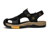 Casual Men Outdoor Sandals Summer Breathable Flat Sole Beach Shoes Comfort Soft Walking Hiking Sandals Athletic Male Shoes 2024 - details 29