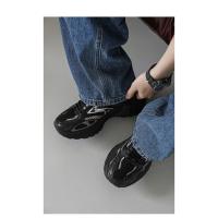 Zapatos Casuales Para Hombre Y Mujer Transversales Respirables Con Suela Gruesa Aumento De Talla Para Correr Al Aire Libre Cuatro Estaciones - details 10