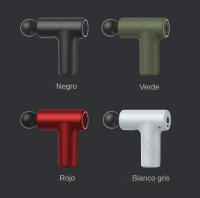 Pistola de masaje muscular MUKASI, masajeador de percusión ultrasilencioso de 5 velocidades, 4 cabezales de masaje, con luz fría para respirar, pistola de masaje para aliviar la fatiga y el dolor - details 17
