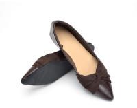 Zapatos náuticos de punta estrecha para mujer, estilo urbano, primavera y verano 2025, talla grande, estilo francés - details 4