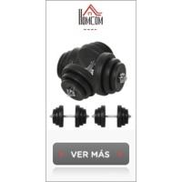 Banco de Pesas Multifuncional Banquillo de Gimnasio Completo Respaldo Inclinable en 3 Posiciones y Altura Ajustable 64x146x73,5-85 cm Negro - details 15