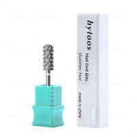 HYTOOS 5XC Pro Series brocas acrílicas para uñas 2 vías seguridad 6,6mm barril redondo broca de carburo para uñas quitar accesorios de taladro de Gel duro - details 8