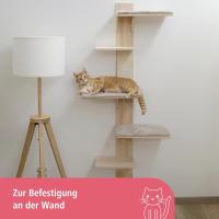Kerbl Pet Rascador de Pared de Madera para Superficie de Descanso, 150 cm - details 1