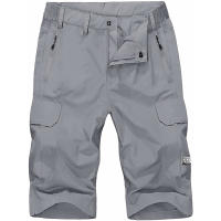 MAGCOMSEN Pantalones cortos de verano para hombre, ligeros y de secado rápido para senderismo - details 7