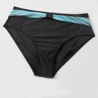 Traje de Baño de Dos Piezas Estilo Vintage Tanga Alto con Impresión Retro Material de Dacron - details 20