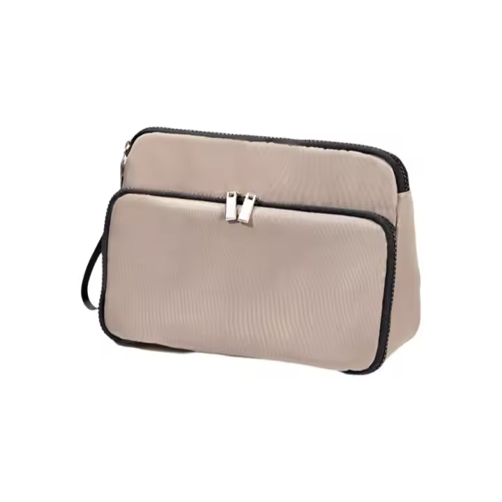 Neceser de doble capa para hombre, separación en seco y húmedo, organizador de artículos de tocador de viaje de gran capacidad, bolsa de lavado impermeable - 1