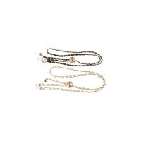 Cadena cruzada antipérdida para teléfono, funda de teléfono de cuero PU con metal, correas ajustables de lujo para colgar del cuello, para chicas y damas - details 18