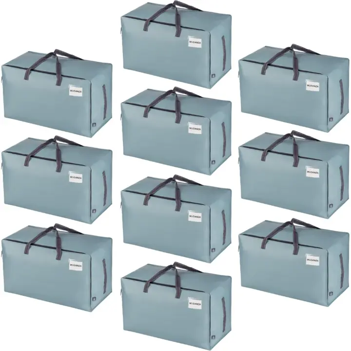 Organizador de Equipaje Grueso y de Gran Tamaño 70 x 35 x 42 cm Bolsas con Asas Fuertes y Cremalleras para Viajes, Transporte, Universitario, Mudanza, Camping, Embalaje - 1