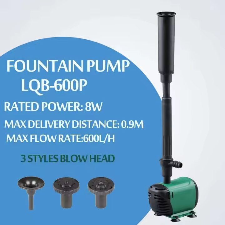 Bomba de Agua de Fontana de Alta Potencia Hidroestilo Multifuncional para Estanque, Piscina, Jardín, Acuario Oferta de Hidroestilo Bomba de Agua de Fontana - 1