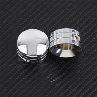 Tapa de cabeza de bujía de motocicleta, cubierta de perno, 4 piezas, negro/cromo, para Harley Sportster XL883 XL1200 48 Touring Street Glide 99-17 - details 12