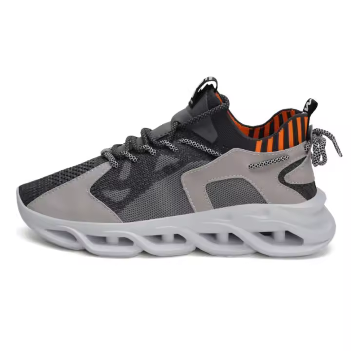 Zapatos deportivos de hombre de alta calidad, moda transpirable, talla real para verano, zapatillas de malla. - 1