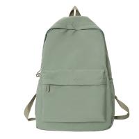 Mochila escolar impermeable de gran capacidad para mujer, mochila escolar con cremallera suave, Color sólido, mochila informal para adolescentes y niñas, suministro para estudiantes - details 41