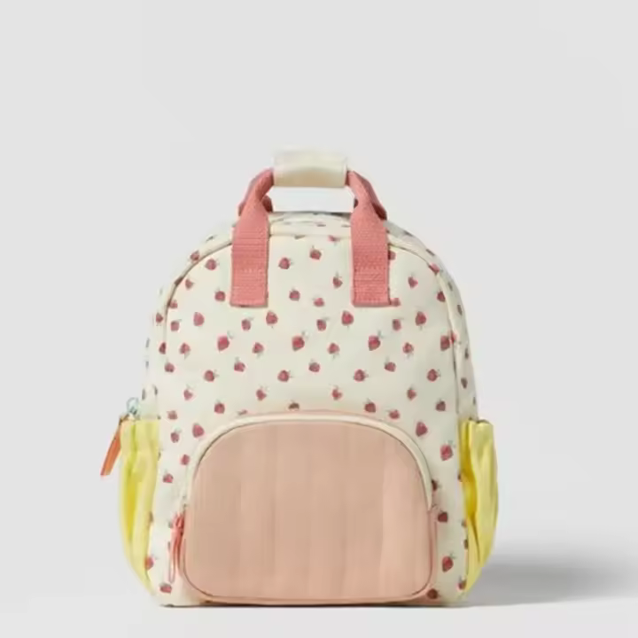Mochila Escolar Bordada Personalizada para Niñas Regalo Ideal para Cochecito, Regalo Volteo al Cole - 1
